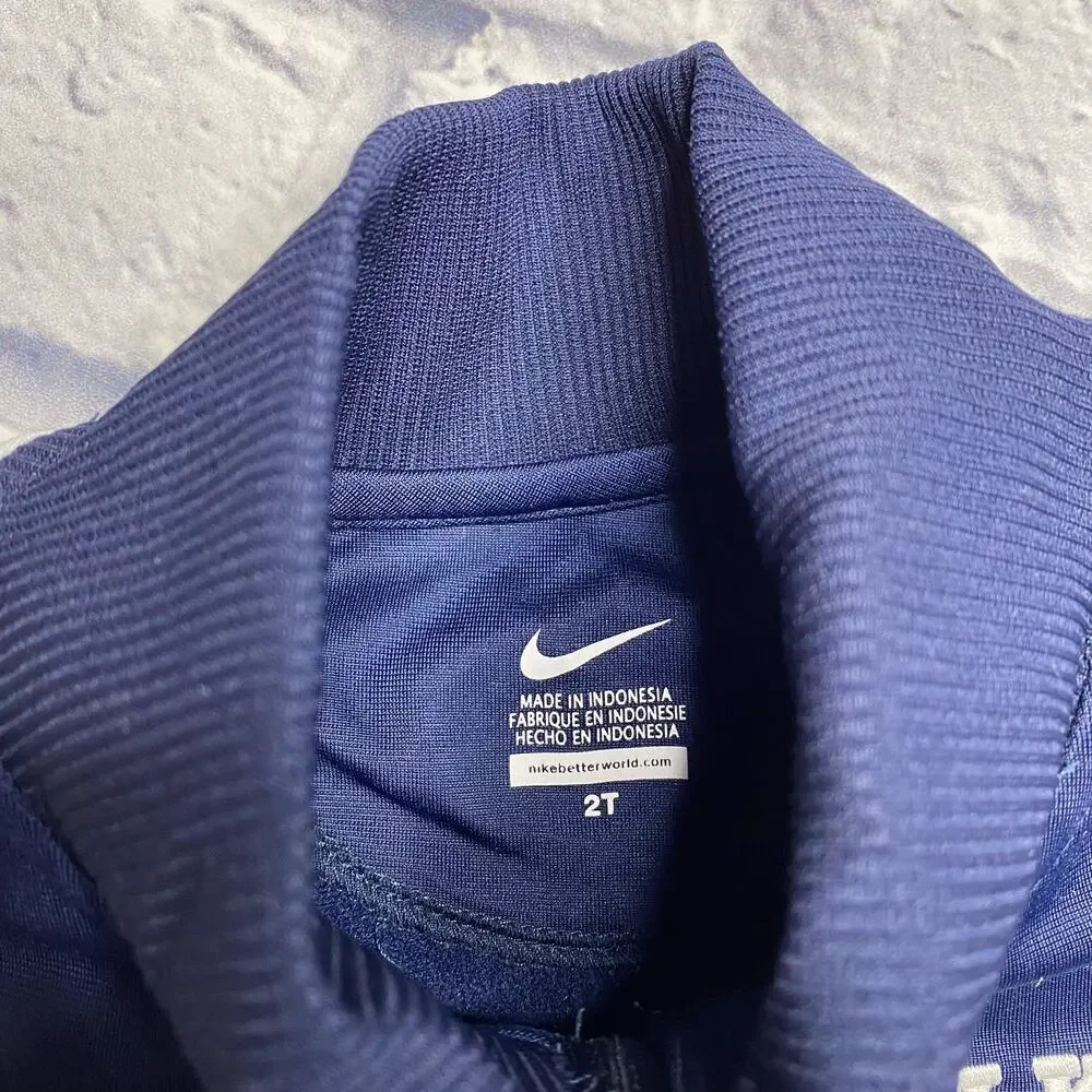 Nike Track Jacket in Navy Blue